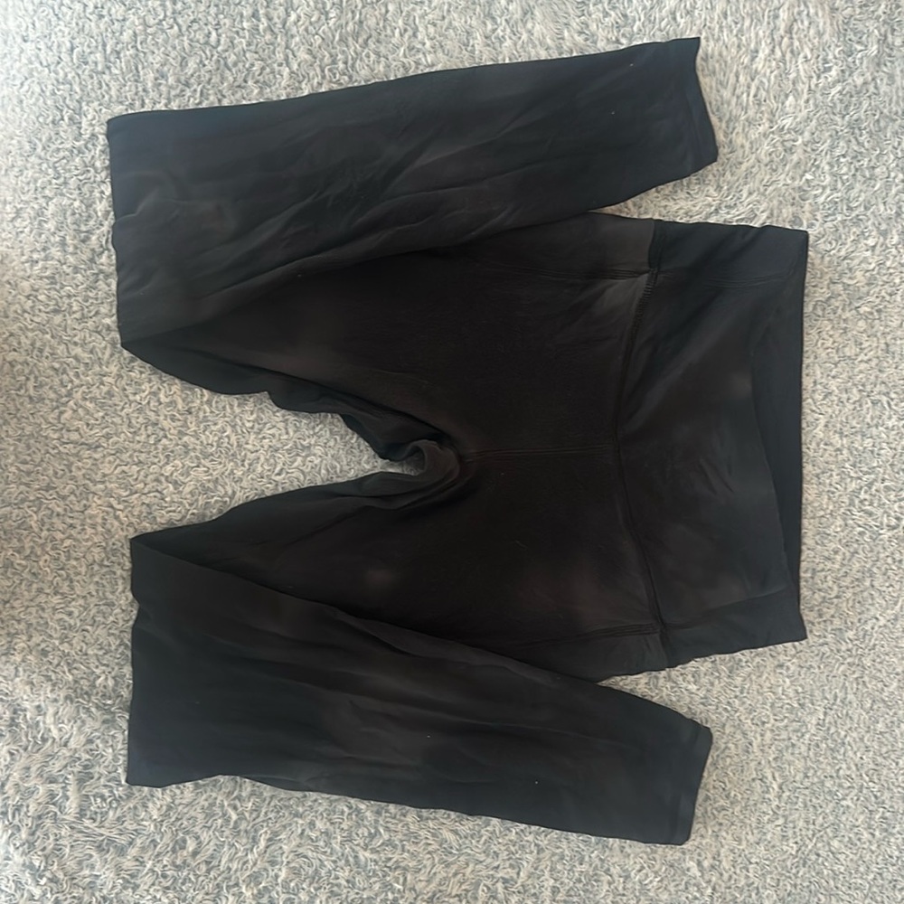 Under Armour motion print/tie-dye high waisted leggings